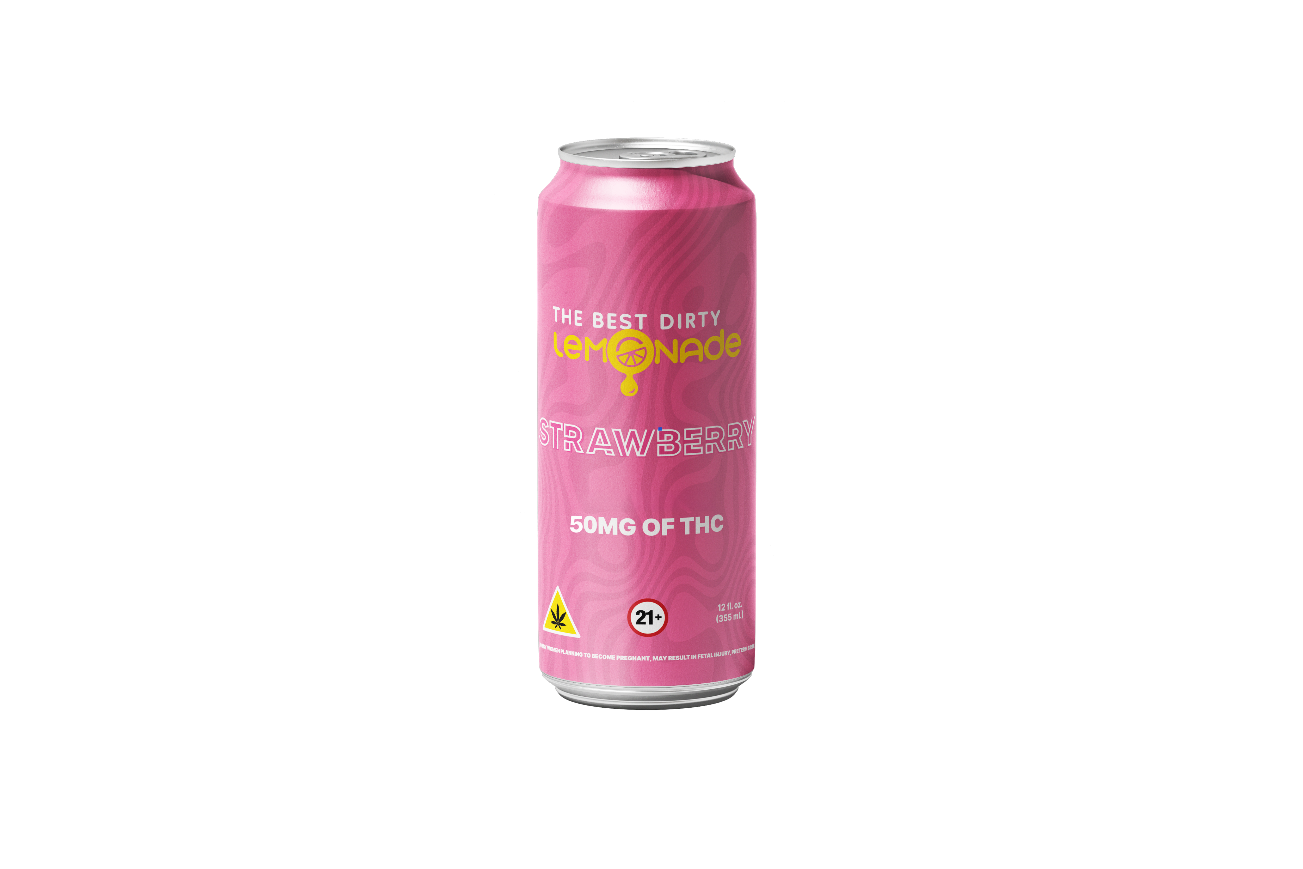 Photograph of product: Best Dirty Lemonade - 50mg Infused Drink - Strawberry Lemonade