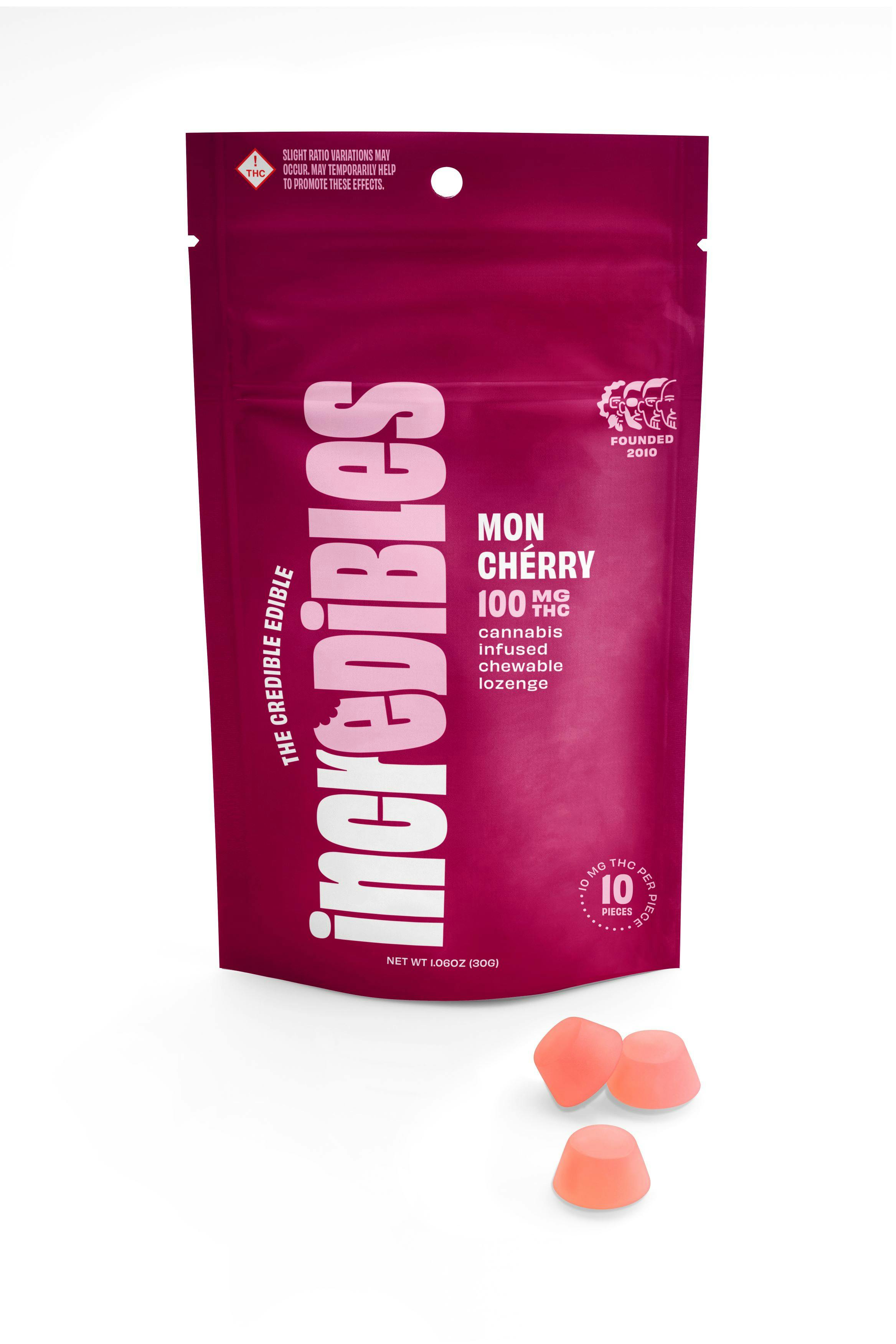 Photograph of product: Mon Cherry Gummies - 10 Pack
