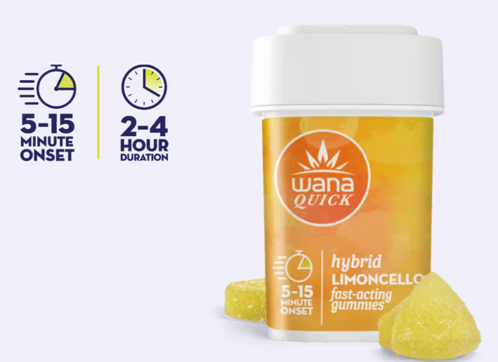 Photograph of product: WANA Limoncello Fast Acting (H) 100mg\20ct 00109