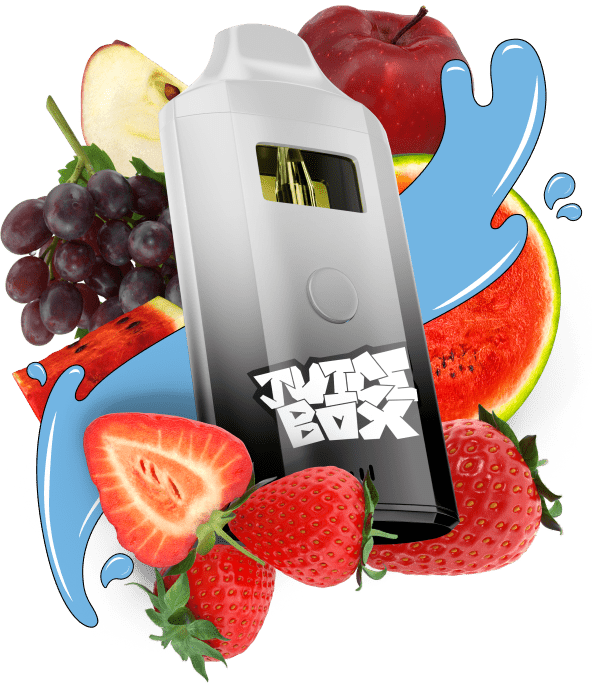 Photograph of product: Juice Box | 2g Vape - Grape-A-Licious