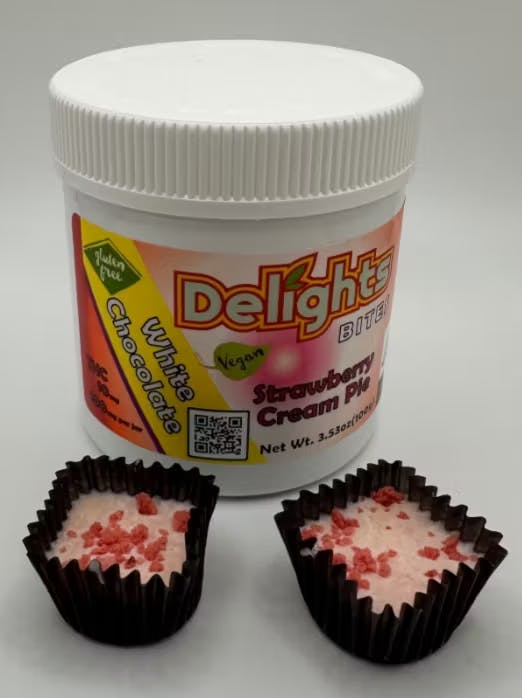 Photograph of product: Delights | Caramel Bites | 10mg 10pk