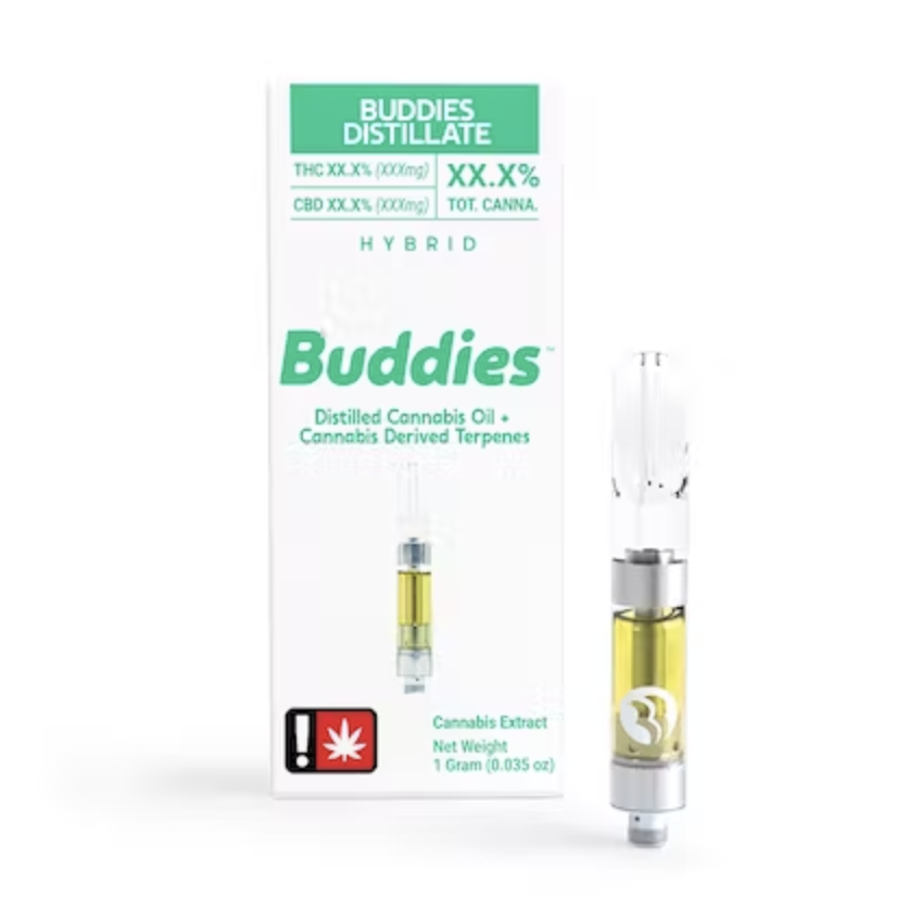 Photograph of product: Buddies | Distillate Cart 510 | Trainwreck