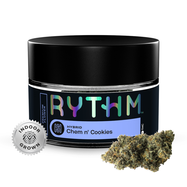 Photograph of product: Chem N Cookies | Premium Flower | Hybrid | 3.5g