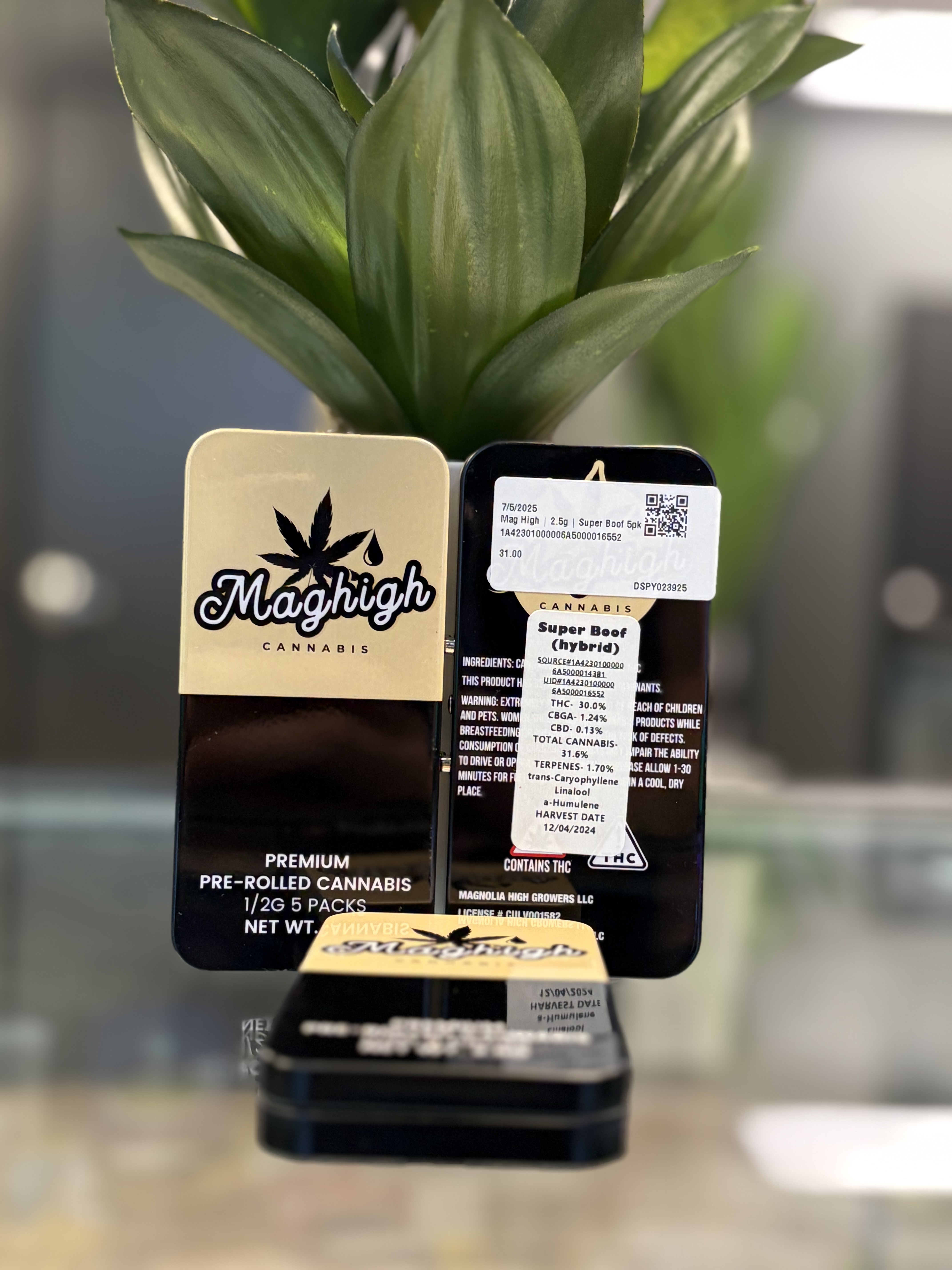 Photograph of product: Mag High | 2.5g | Super Boof 5pk