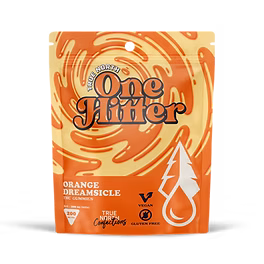 Photograph of product: Orange Dreamsicle One Hitter Gummies - 1 Pack