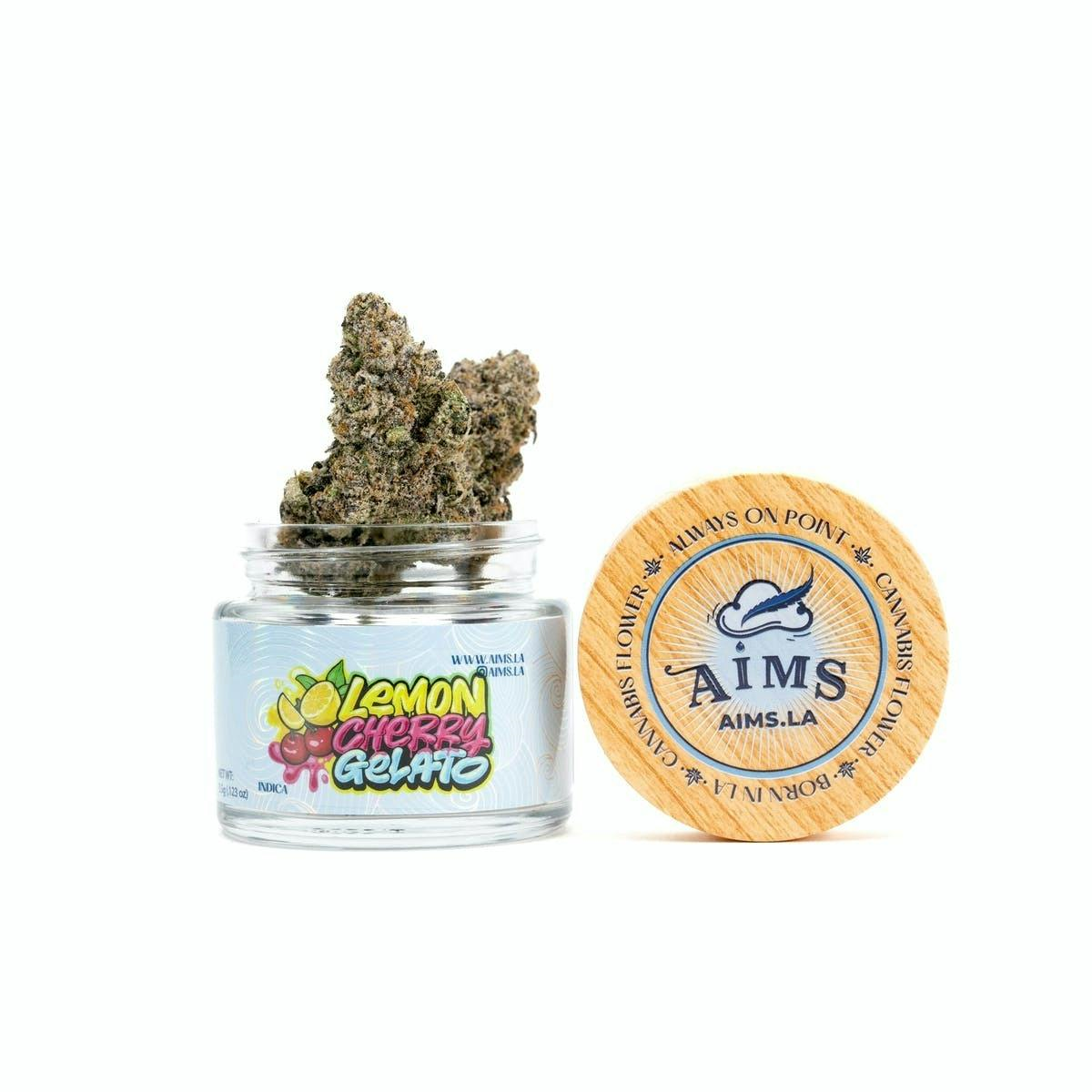 Photograph of Product: LEMON CHERRY GELATO 3.5 GRAMS