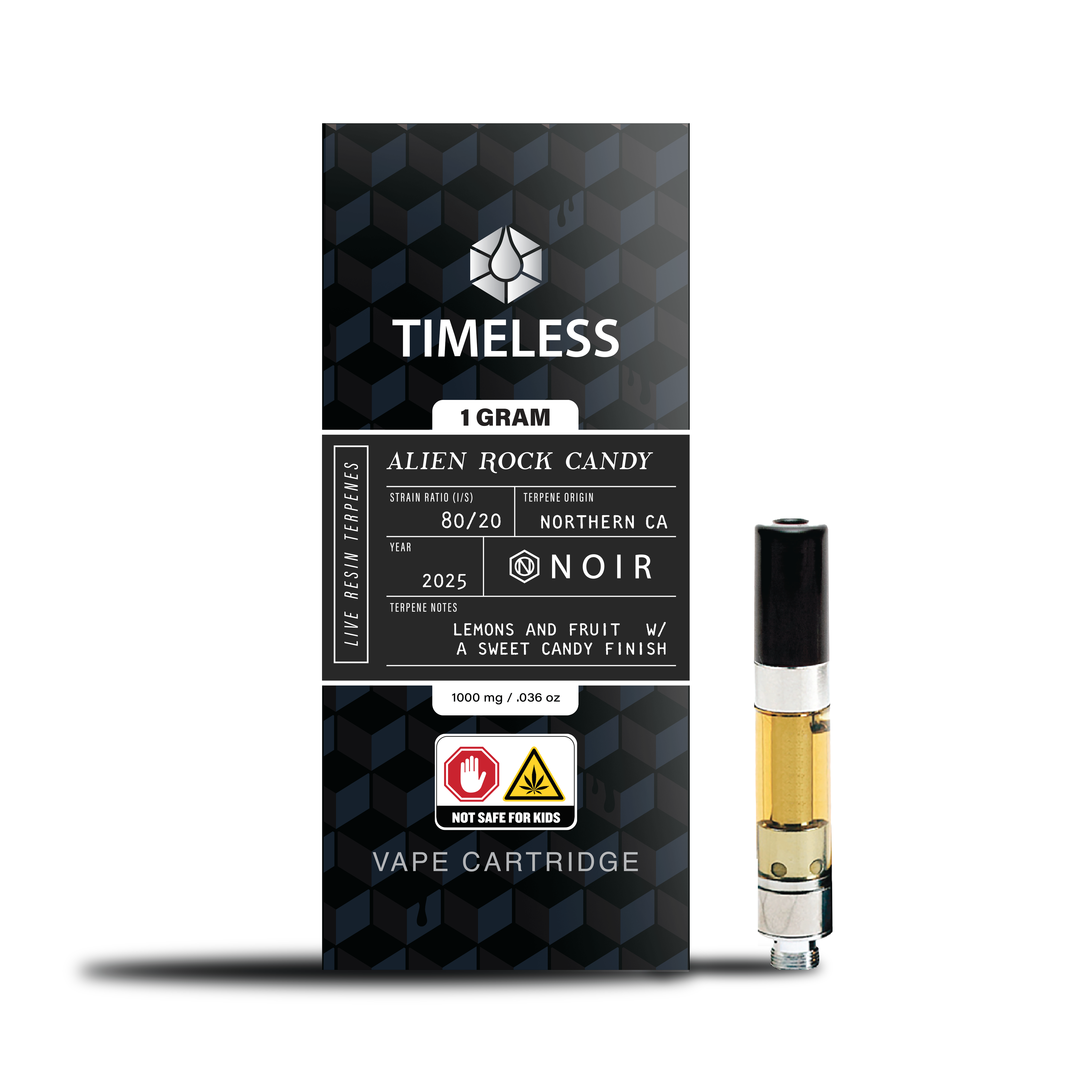 Photograph of product: Live Resin Cart | Alien Rock Candy