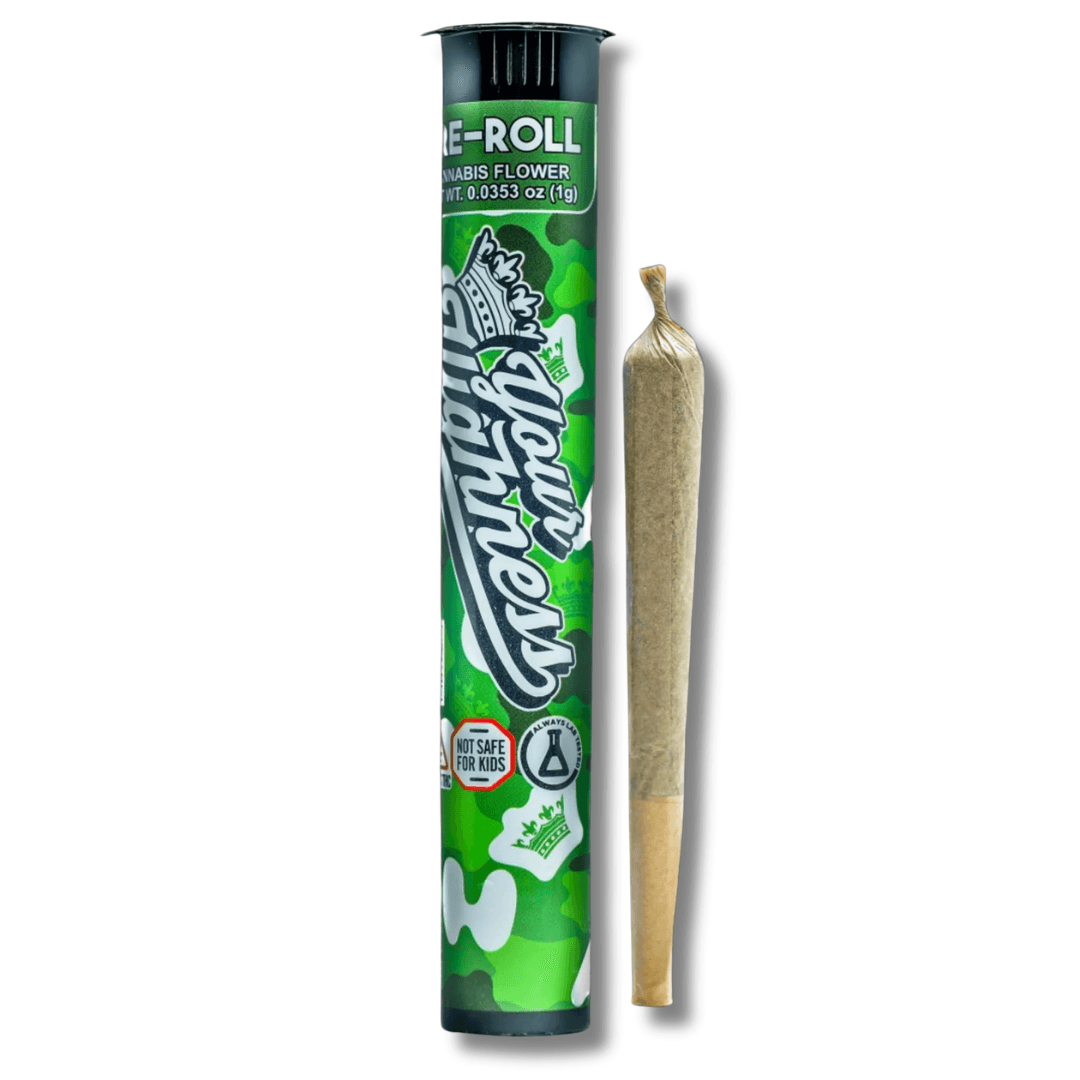Photograph of product: Pre-Roll - Your Highness - Lemon Jam - Lemon Pastries - 1g