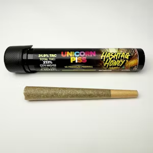 Photograph of product: au chocolattag Honey | Unicorn Piss Preroll | 1g