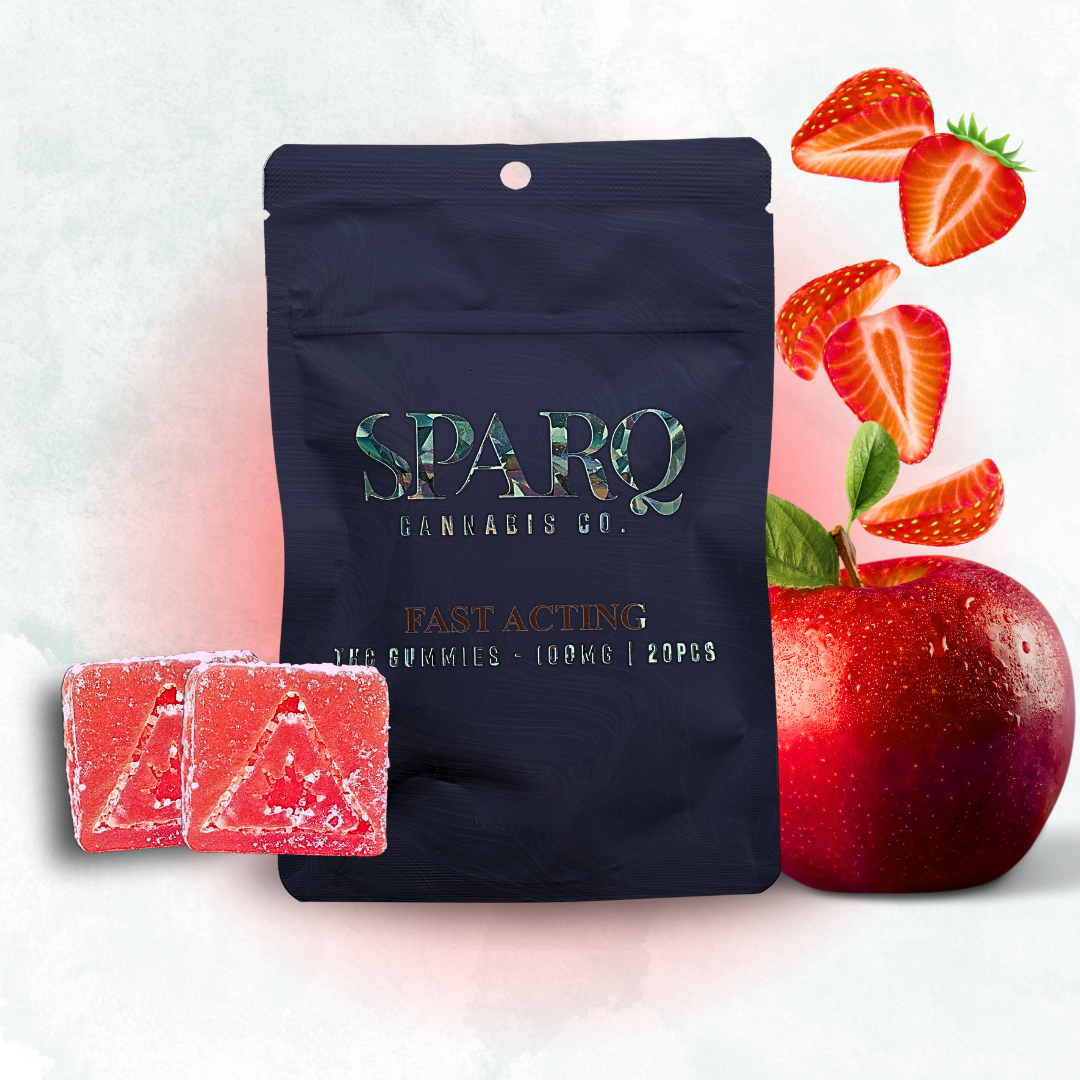 Photograph of product: Appleberry Gummies 20-pack - 100mg