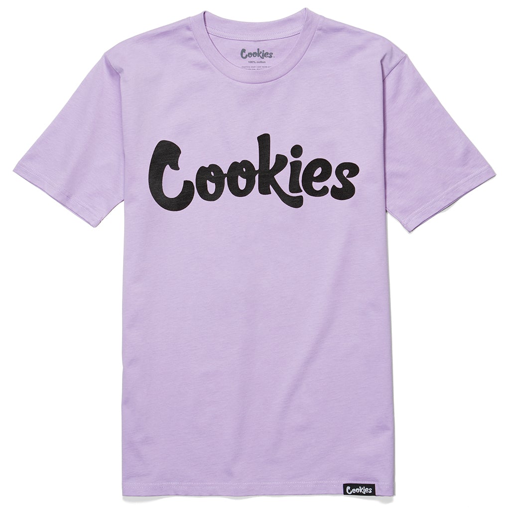 Photograph of product: Cookies - Tee - Original Mint Logo - Lavender/Black