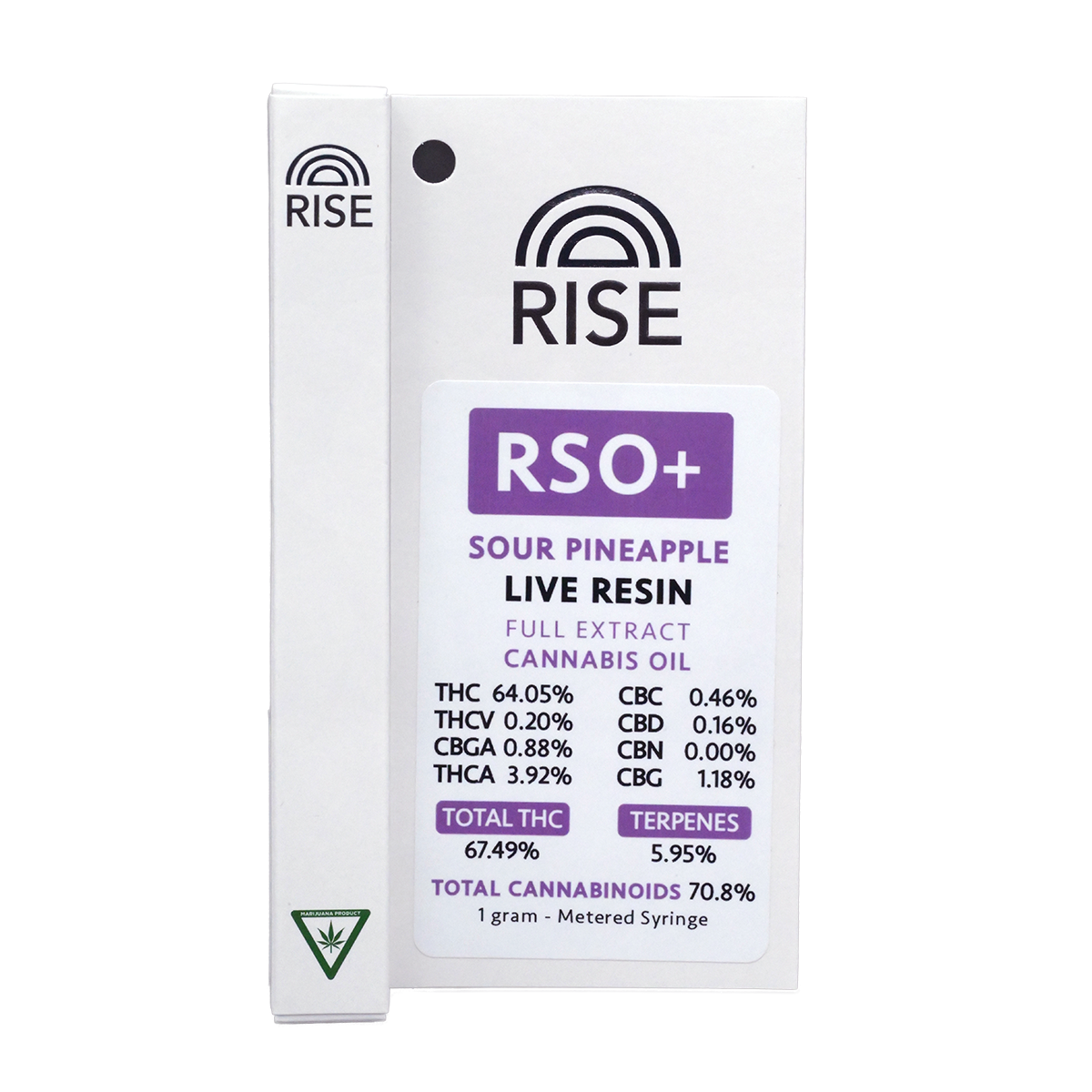 Photograph of product: Rise RSO + Sour Pineapple