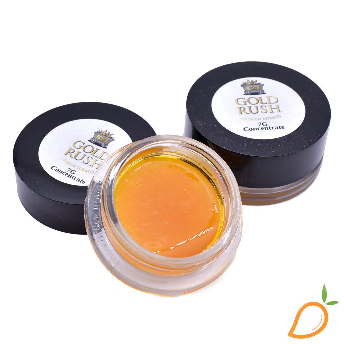 Photograph of product: 14g Ice Cream Cake Sugar Baller Jar Gold Rush