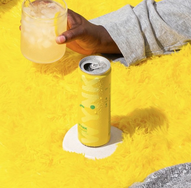 Photograph of product: Beverage | WYNK | Lemonade Seltzer | Single