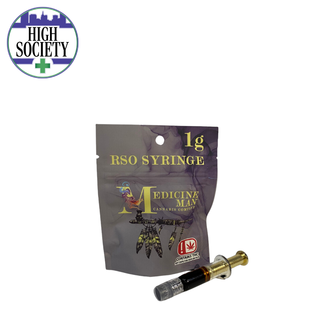 Photograph of Product: Medicine Man RSO Syringe