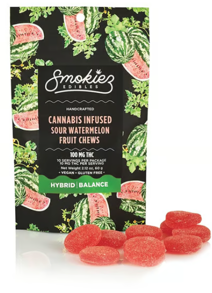 Photograph of product: Balance | Sour Watermelon Balance | Gummies | 10pk/100mg