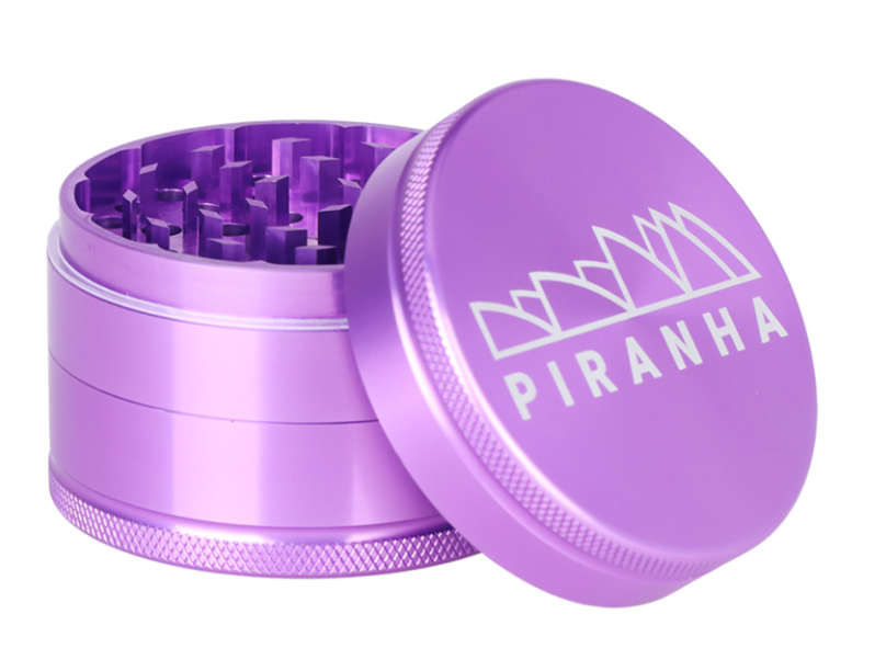 Photograph of product: Grinder - Piranha Grinder 2.5 inch 3pc Purple