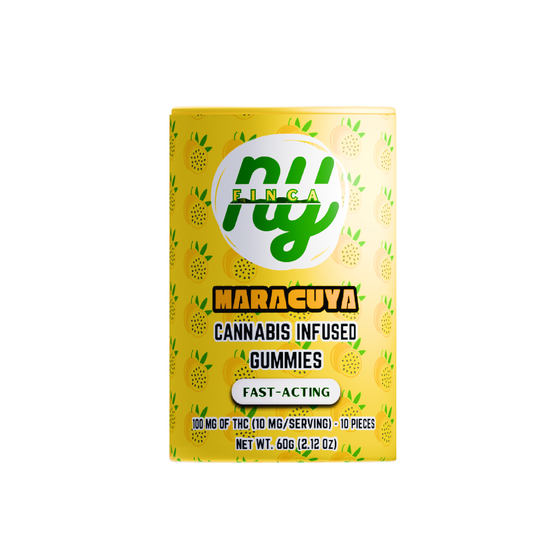 Photograph of product: Maracuya (Passion Fruit) Gummies