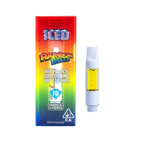 Photograph of product: Rainbow Beltz Vape Cartridge - 1g - - 