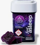 Photograph of product: Wana Fast Asleep | 20mg | Dream Berry