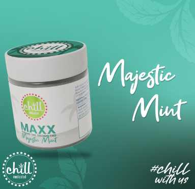 Photograph of product: Chill Medicated Majestic Mint CBD Topical 1000mg