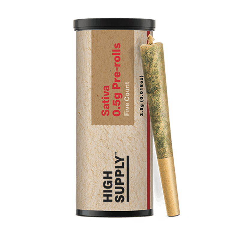 Photograph of product: Platinum Gelatti | Pre Rolls 5pk | 0.5g ea (S)