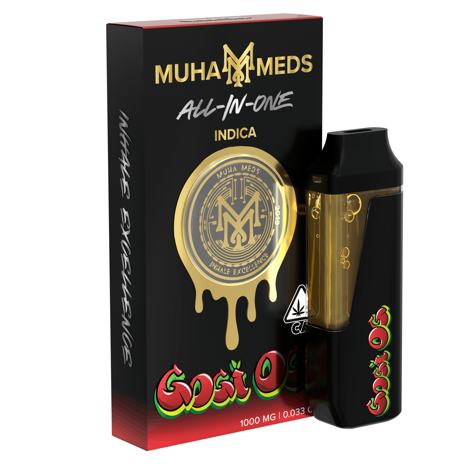 Photograph of product: Muha Meds Gogi OG All In One 1000mg