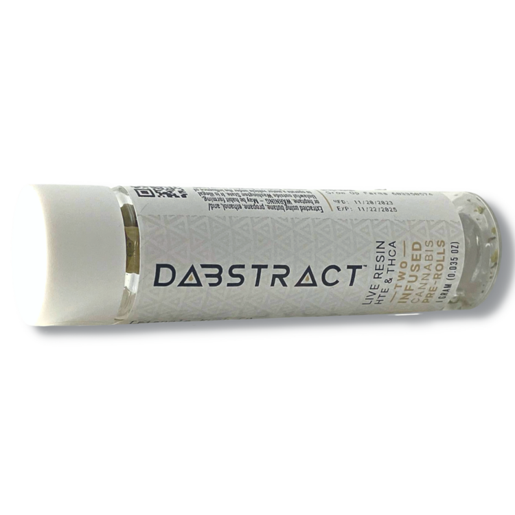Photograph of product: Cookies N' Cream 0.5g x 2pk Infused Pre-rolls (Dabstract)