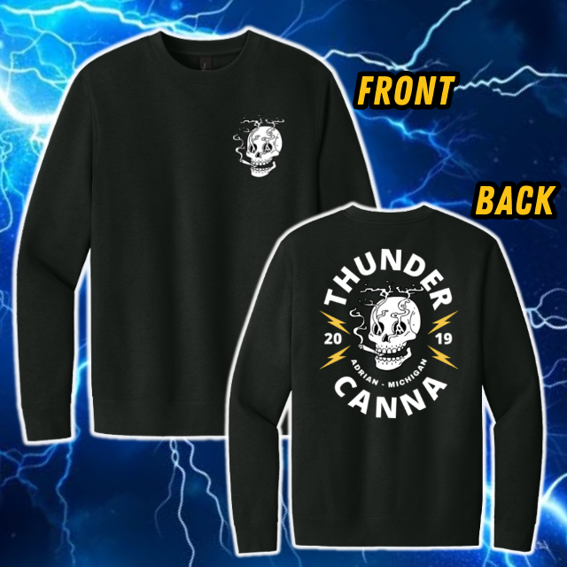 Photograph of product: 3X - THUNDER CANNA CREWNECK