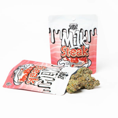 Photograph of product: Clout King Pre-Pack - Milk Steak - 3.5g