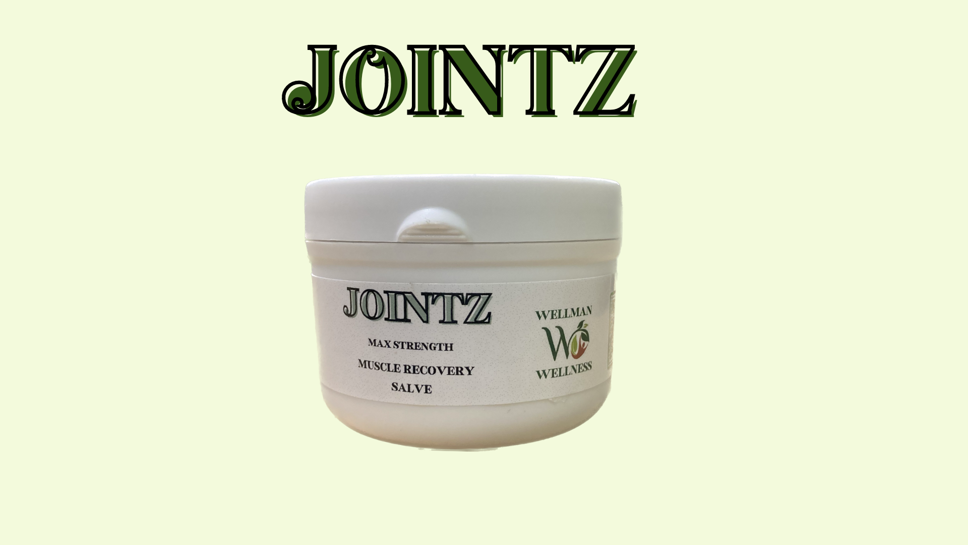 Photograph of product: Jointz Sports Balm - 1500mg - Wellman Farm