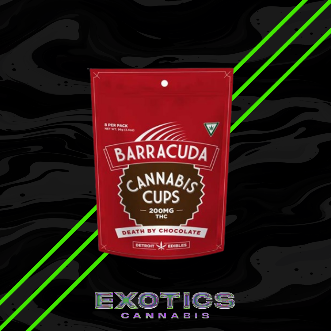 Photograph of product: Barracuda Cup - Death by Chocolate Cups 200mg (2/$20)