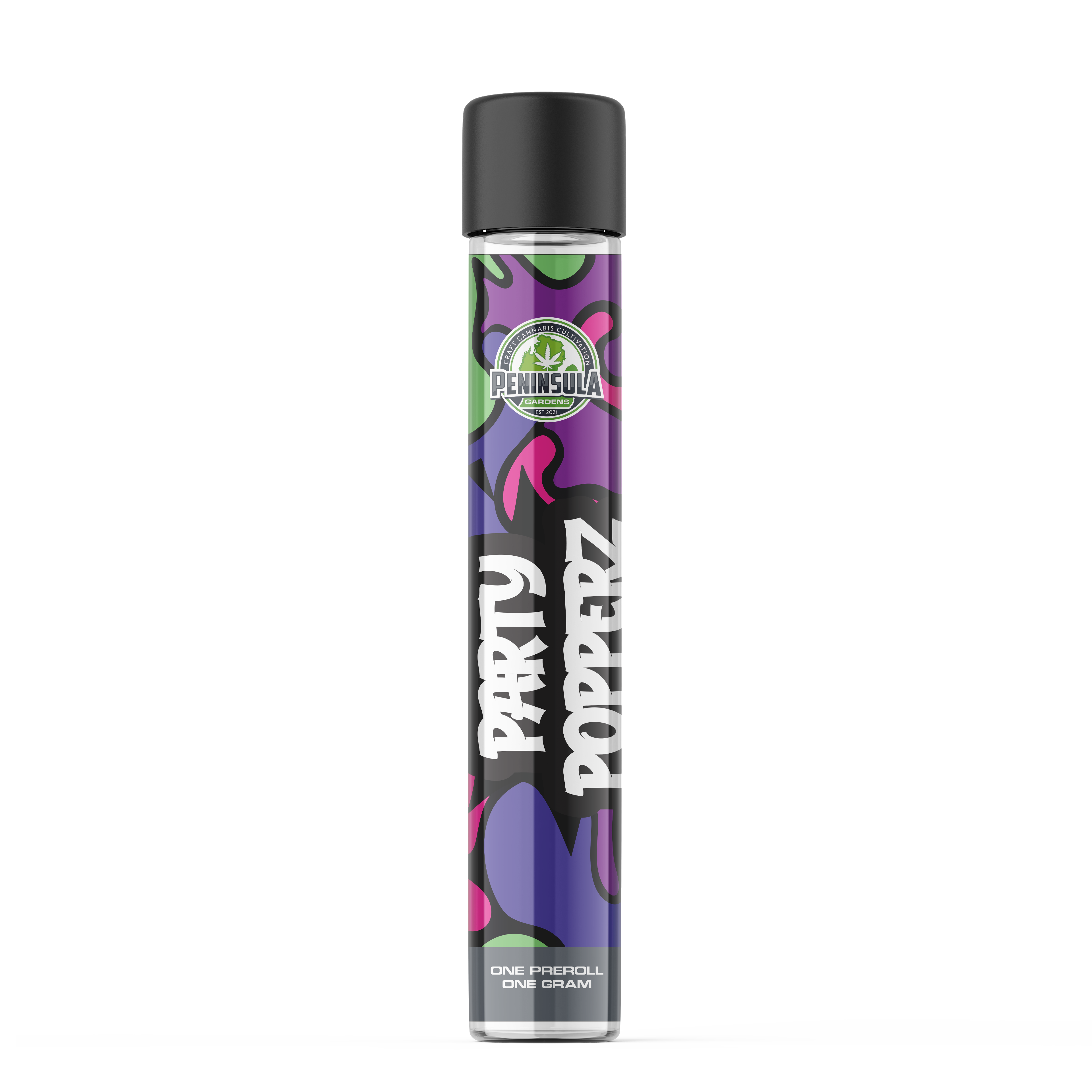 Photograph of product: PG | Party Poppers Full Flower Preroll (AU)