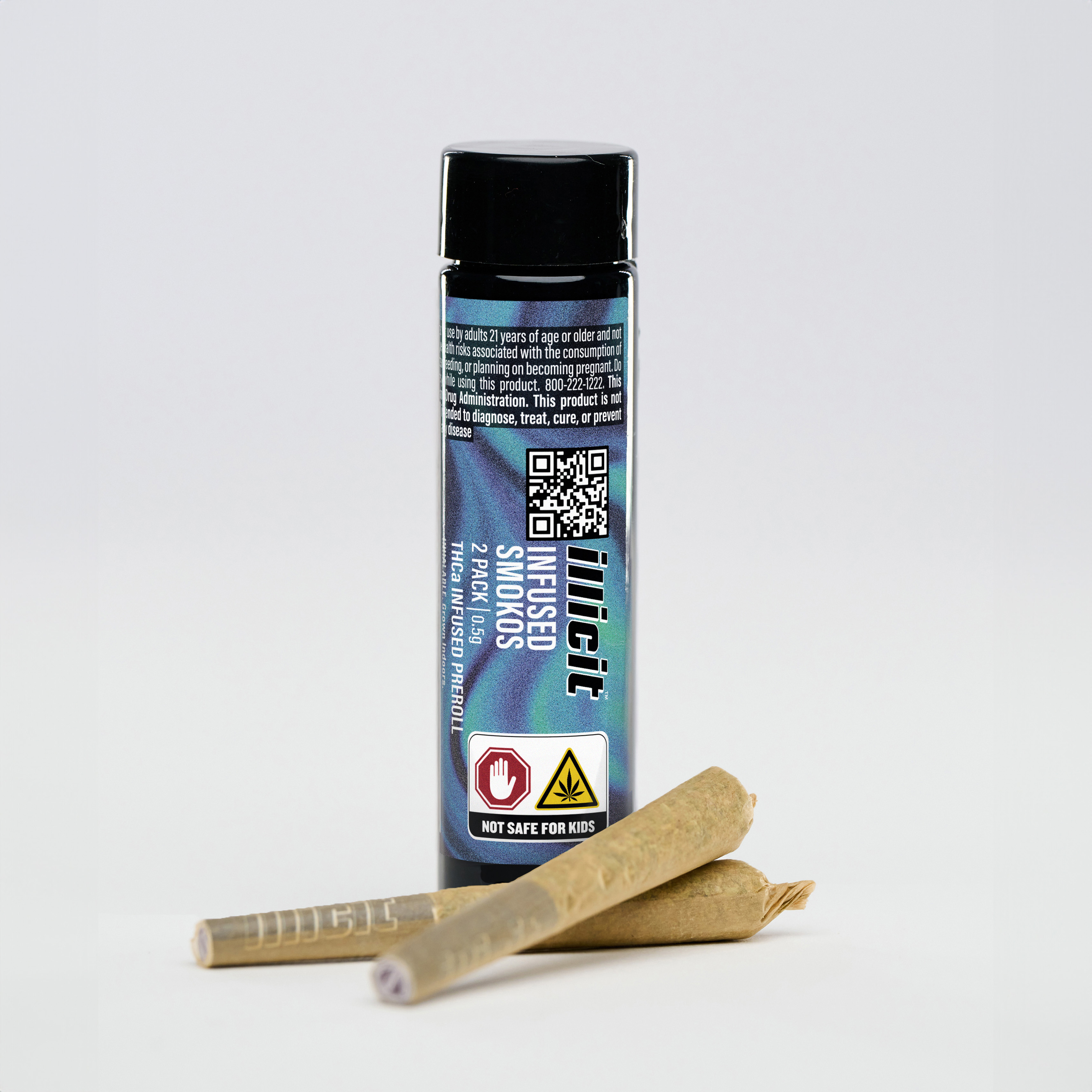 Photograph of product: Diamond Infused | Oui'd | Smokos (2ct)