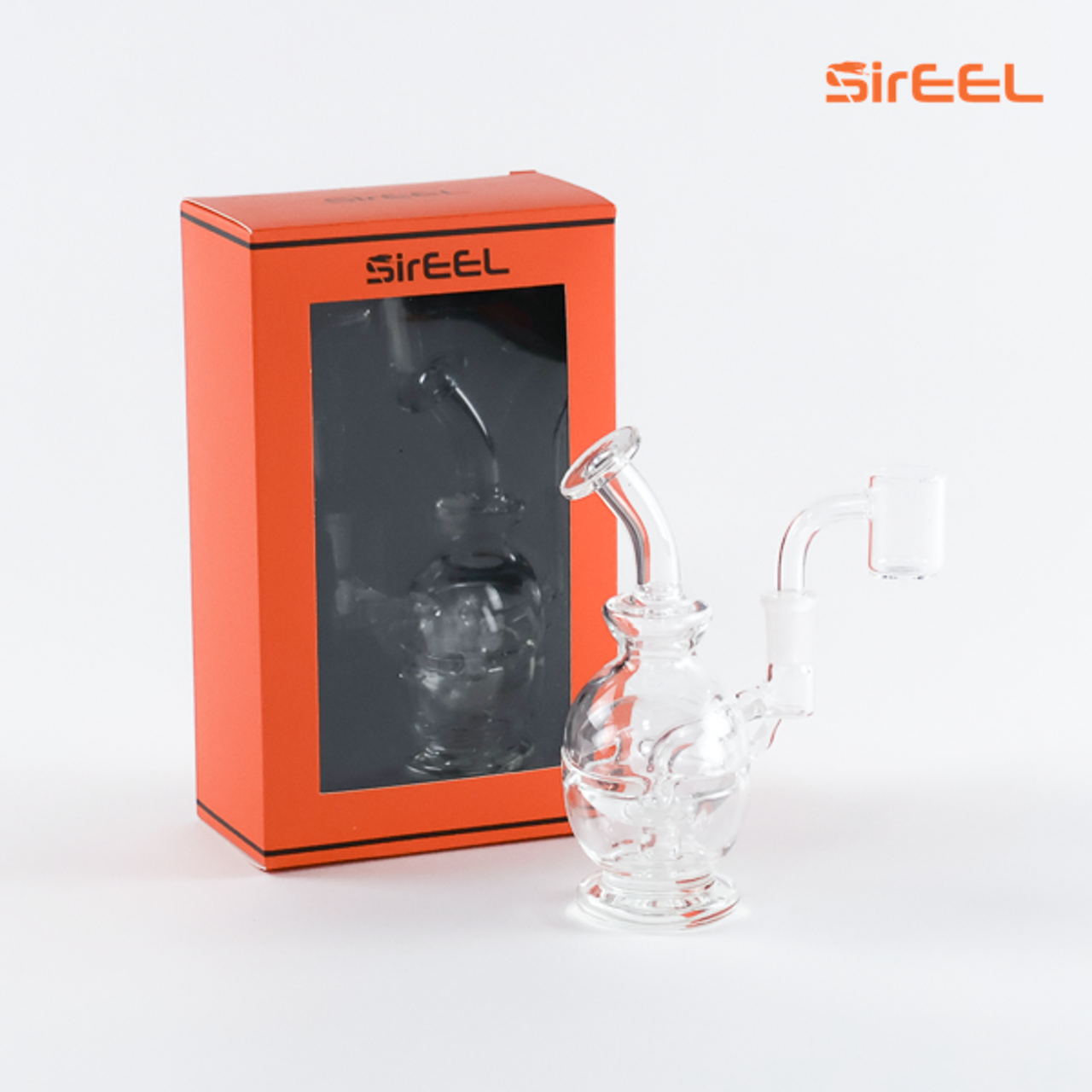 Photograph of product: 6in Fab-Egg Recycler Bong with Banger