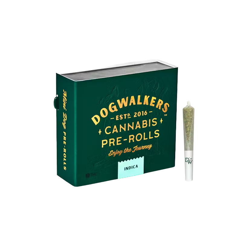 Photograph of product: Dog Walkers - Dulce De Uva - Pre-Roll 5 Pack