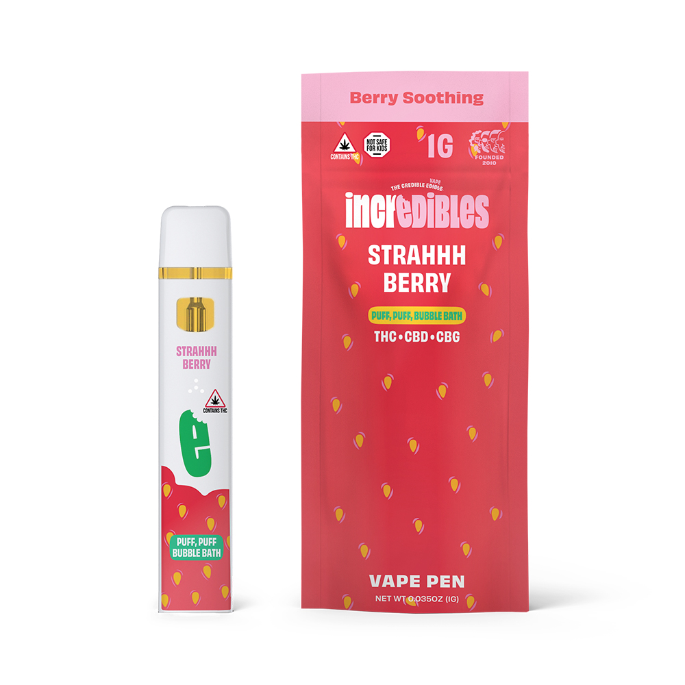 Photograph of product: Strawberry 14:1:1 - Disposable Vape