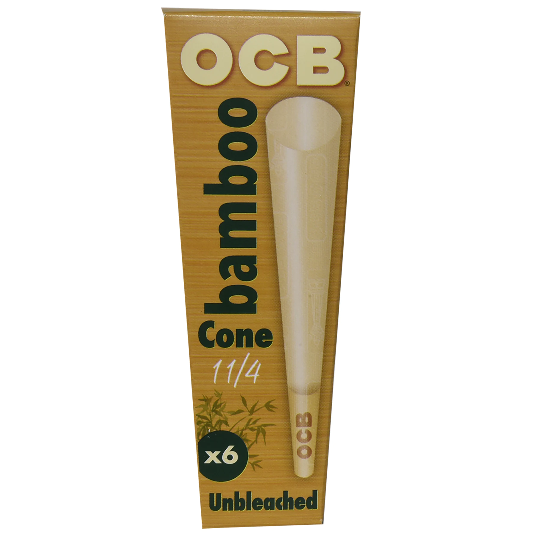 Photograph of product: OCB Bamboo Cone 1 1/4 6pk