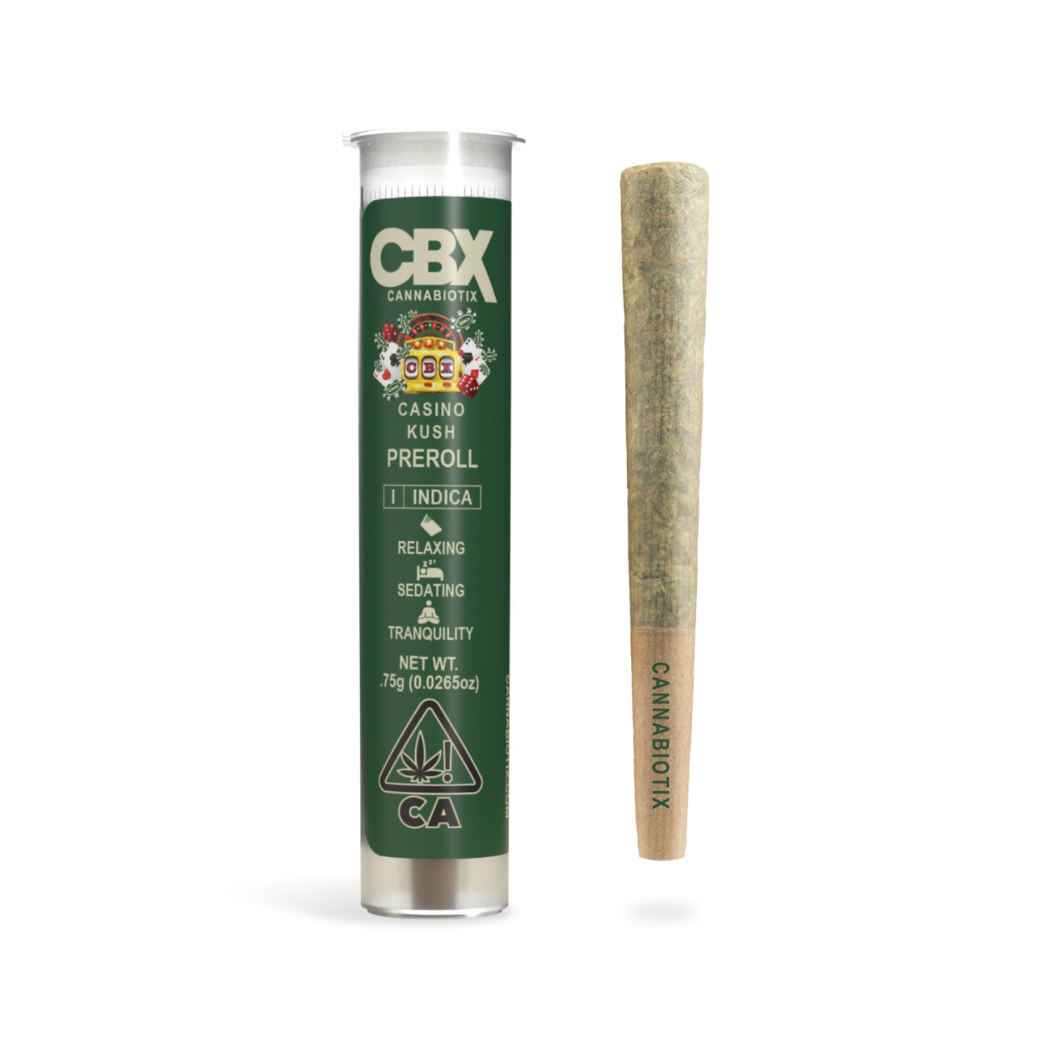 Photograph of product: CBX - Casino Kush - Indoor - Joint