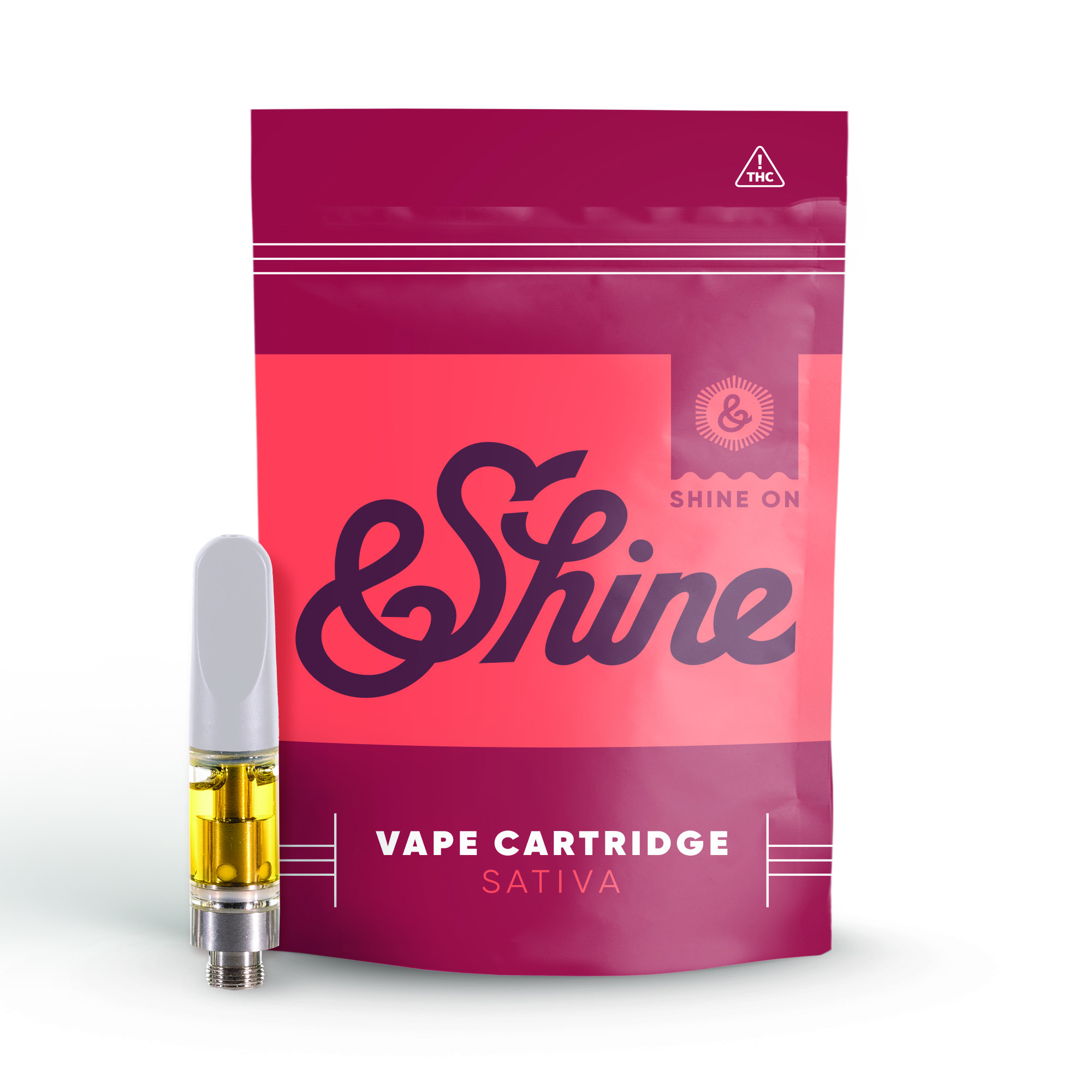 Photograph of product: &Shine | Pineapple Orange Vape Cart