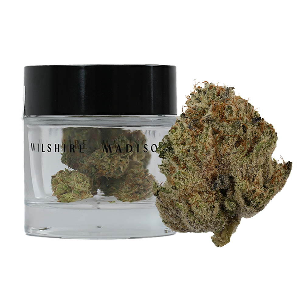 Photograph of product: Wilshire Madison - Wedding Cake x OG Kush - 3.5g