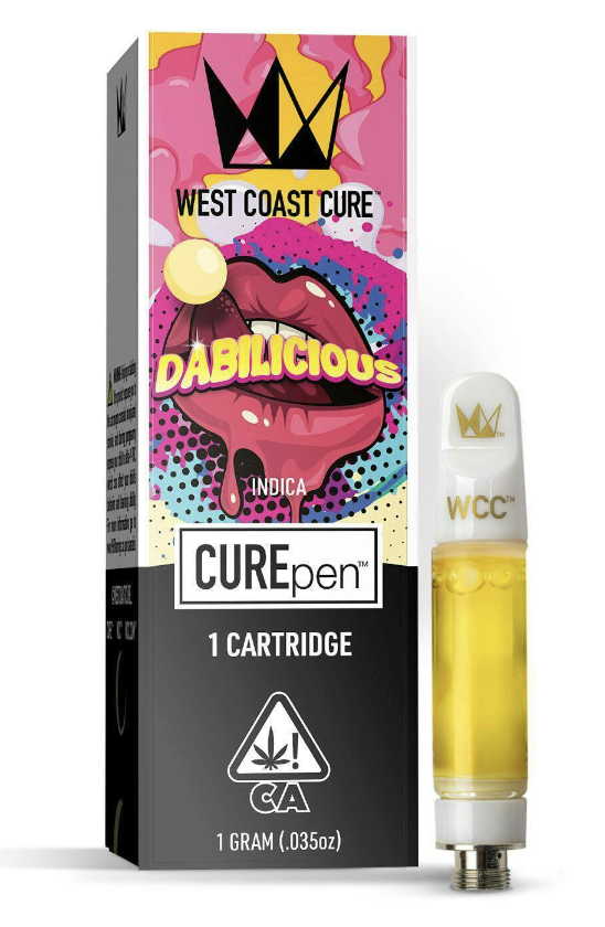 Photograph of product: CUREPEN CARTRIDGE - DABILICIOUS 1G