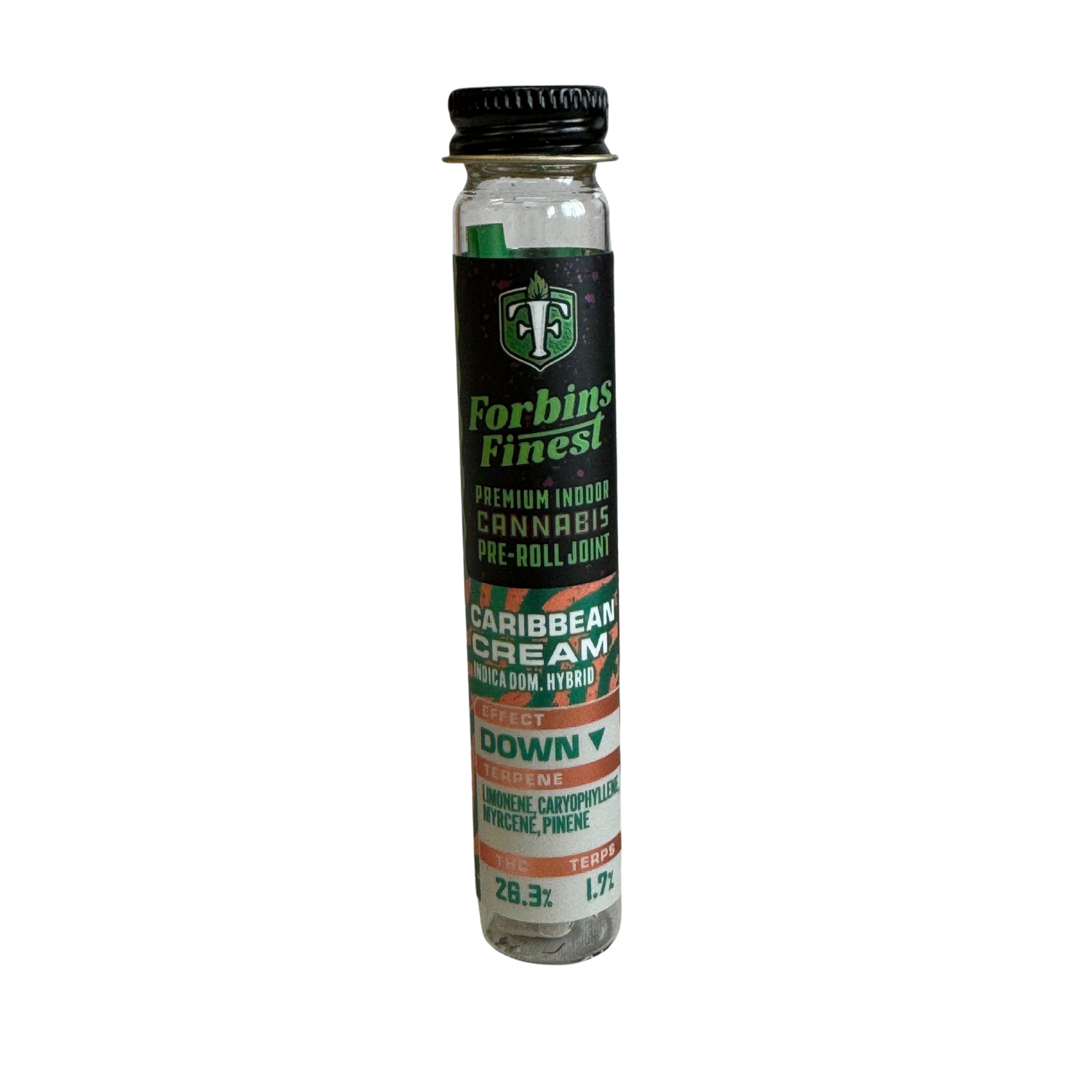 Photograph of Product: Lemon Mintz I 1g Pre-roll I Forbins Finest