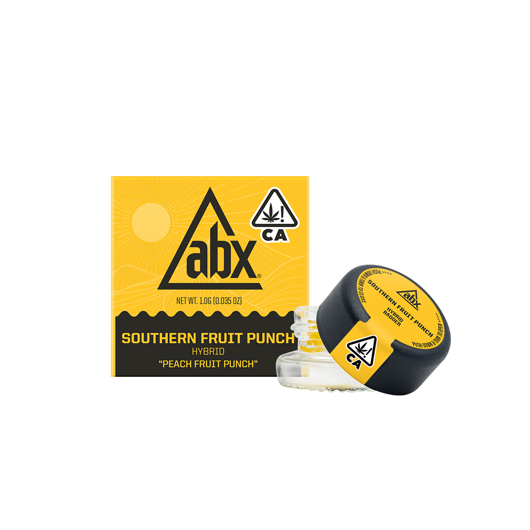 Photograph of product: ABX SOUTHERN FRUIT PUNCH 1G BADDER