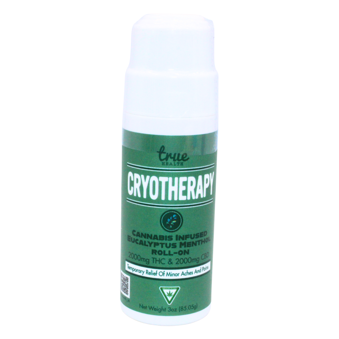 Photograph of product: True Health - 2,000mg 1:1 Cryotherapy - Eucalyptus