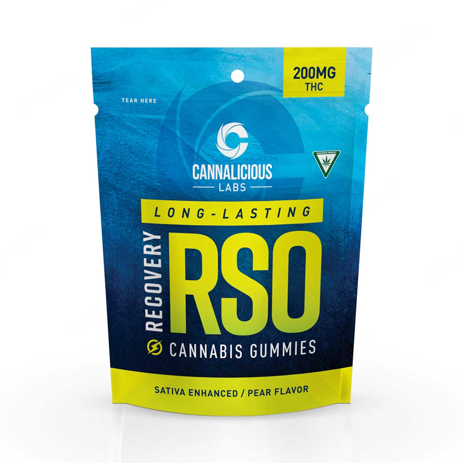 Photograph of Product: Recovery Pear RSO Gummies 10-Pack