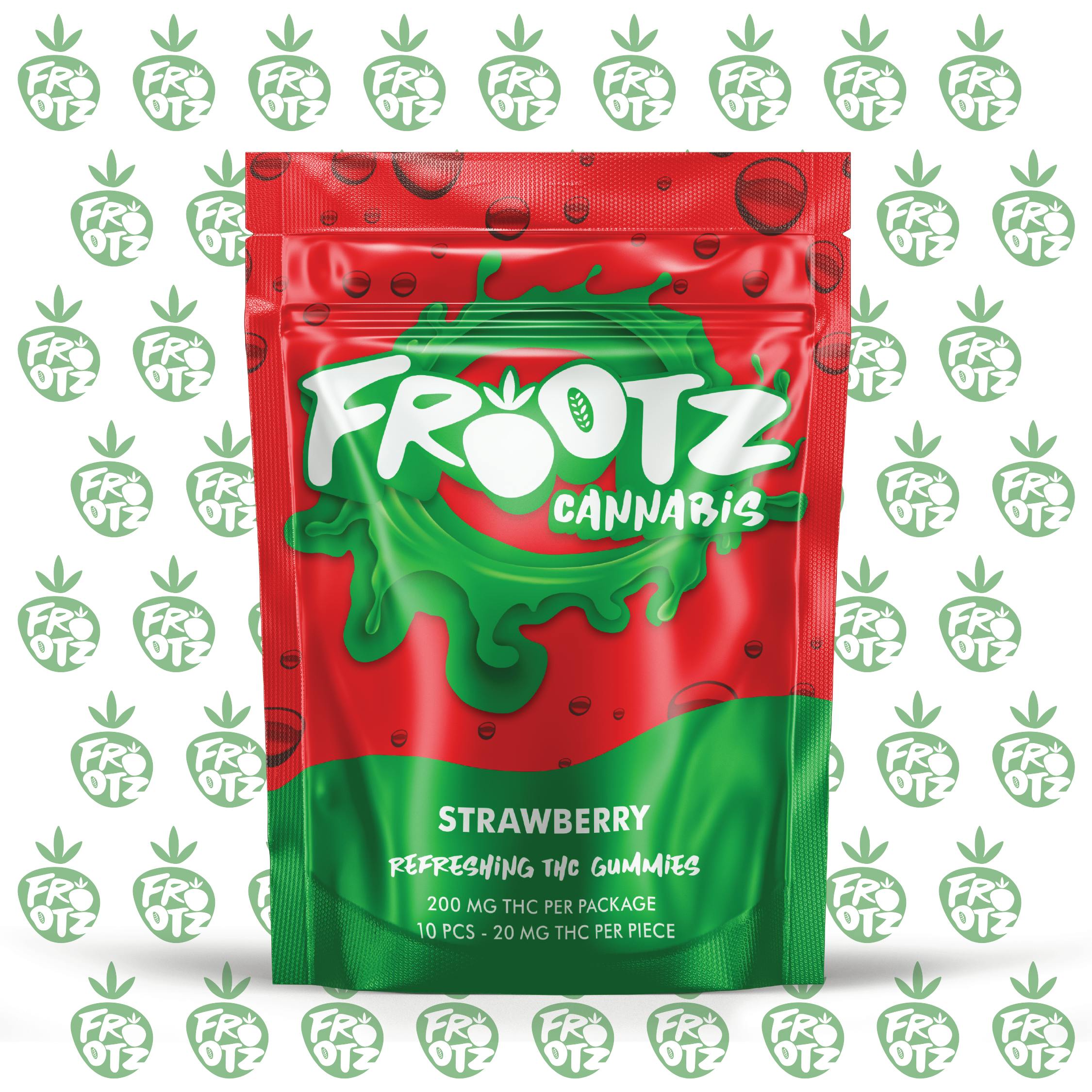 Photograph of product: Strawberry Gummies | 200mg