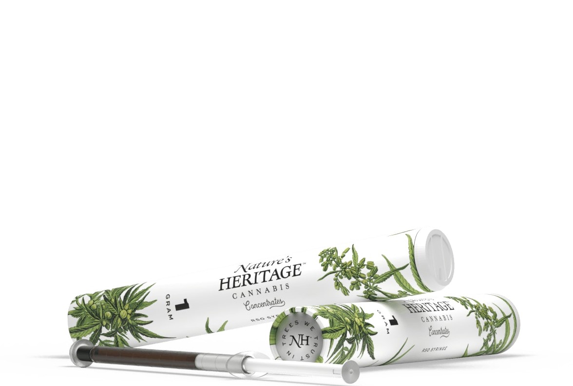 Photograph of product: RSO Oral Syringe 1g (TAX INCLUDED)