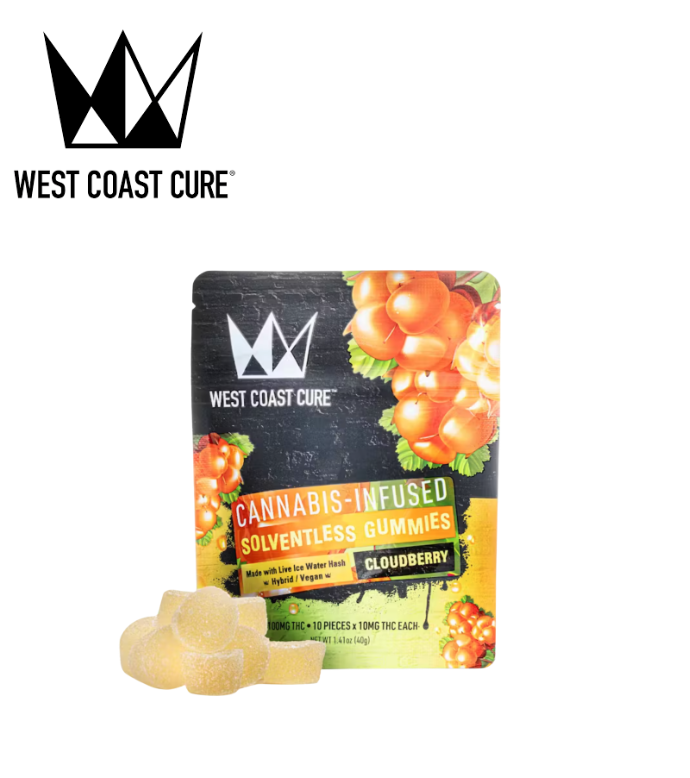 Photograph of product: CLOUDBERRY 100MG au chocolat INFUSED 10 PACK GUMMIES