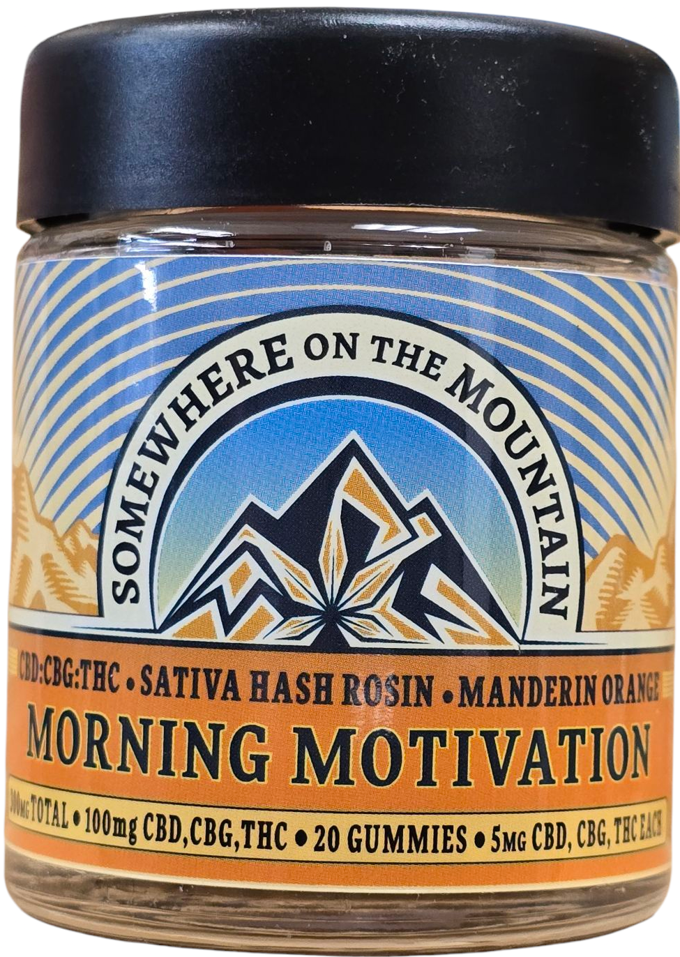 Photograph of product: Morning Motivation Rosin Gummies